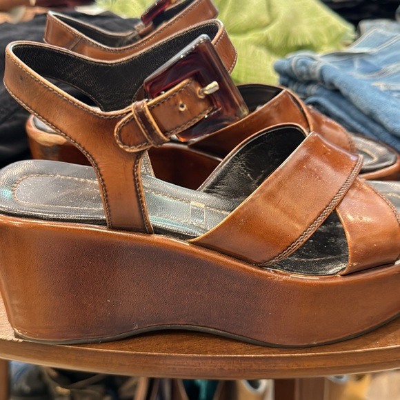 Prada Wedge Sandal - Picture 2 of 5